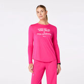 Where Days Are Merry, Bright and Overcaffeinated Long-Sleeve Underscrub