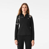 Bree Slim Long-Sleeve Scrub Top