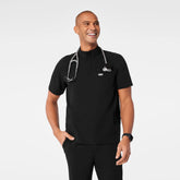 Timmons Mock-Neck Scrub Top