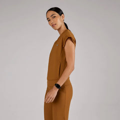 Mira Banded Scrub Top
