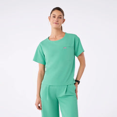 Cabral Relaxed Crewneck Scrub Top
