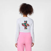 Spring White Long-Sleeve Underscrub
