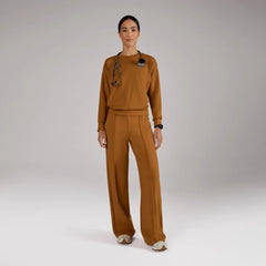 Cornelia Long-Sleeve Scrub Top