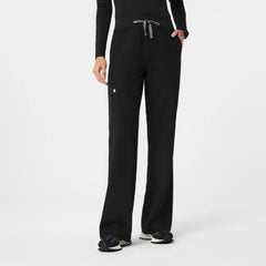 Isabel High-Rise Wide-Leg Scrub Pant