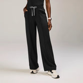 Salina High-Rise Wide-Leg Scrub Pant