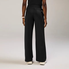 Salina High-Rise Wide-Leg Scrub Pant