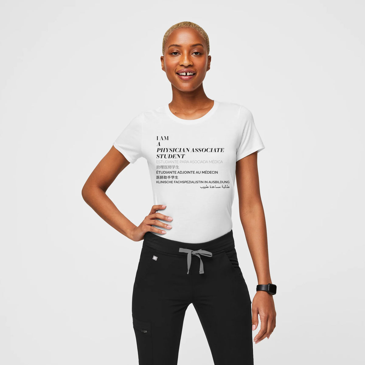 Physician Associate Student Short-Sleeve Underscrub