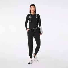 Palmer Ribbed Long-Sleeve Underscrub