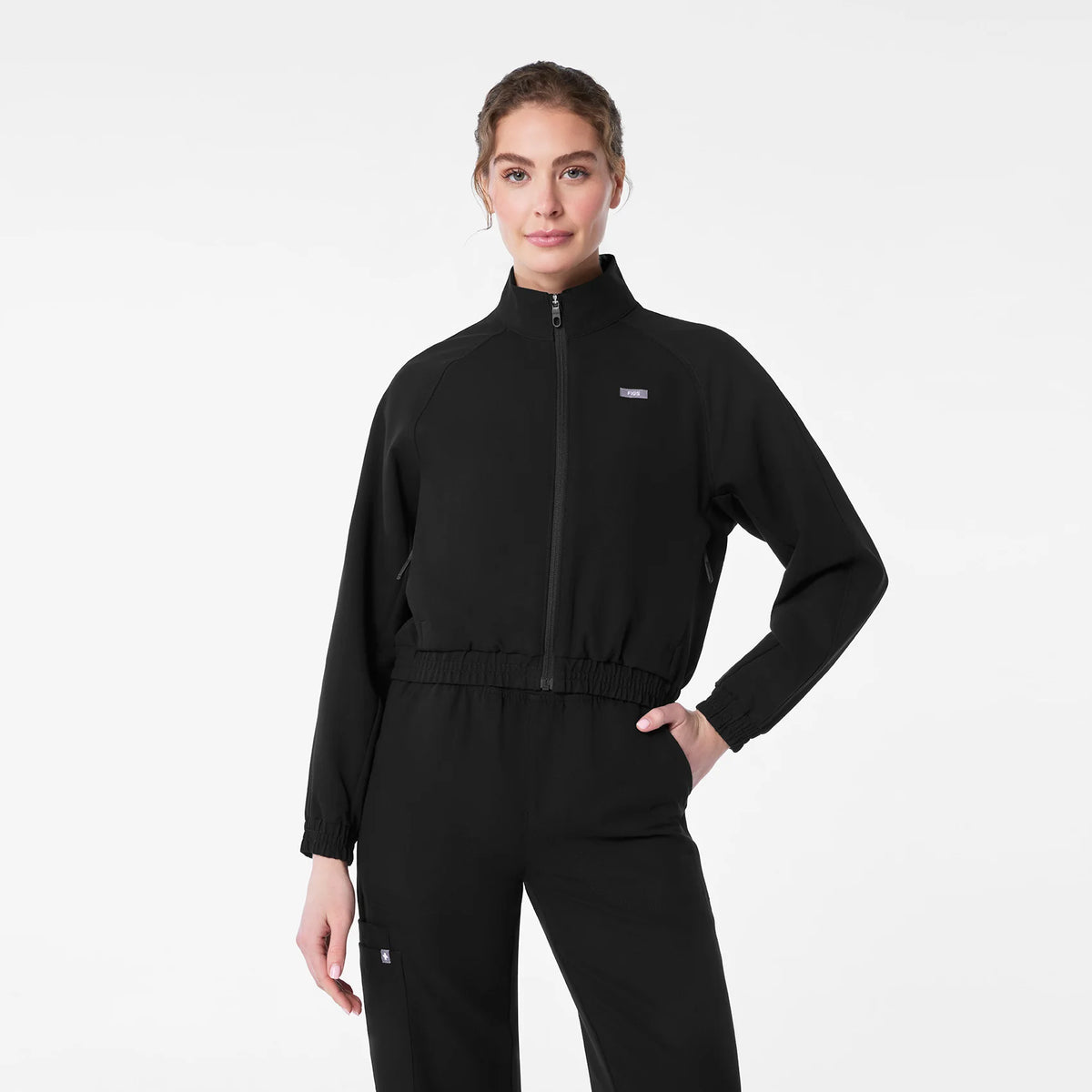 Sydney Cropped Scrub Jacket