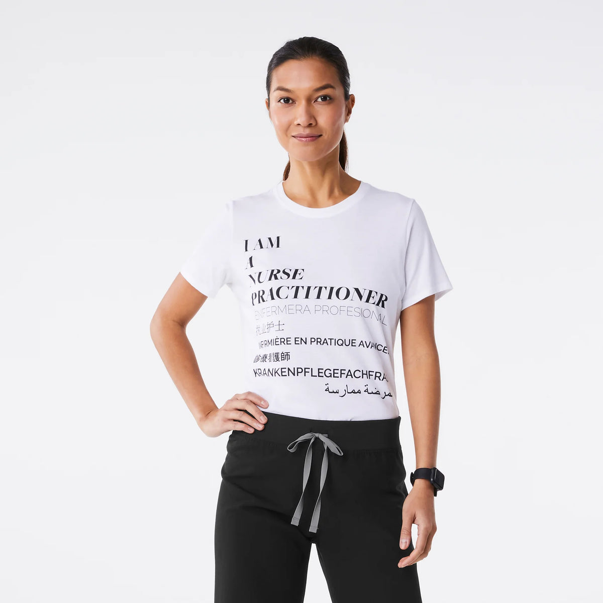 Nurse Practitioner Short-Sleeve Underscrub
