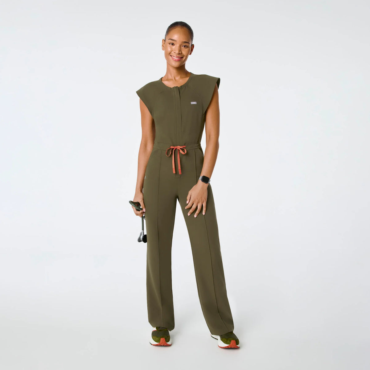 Layton Crewneck Wide-Leg ScrubJumpsuit™