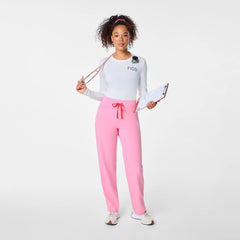 Spring White Long-Sleeve Underscrub