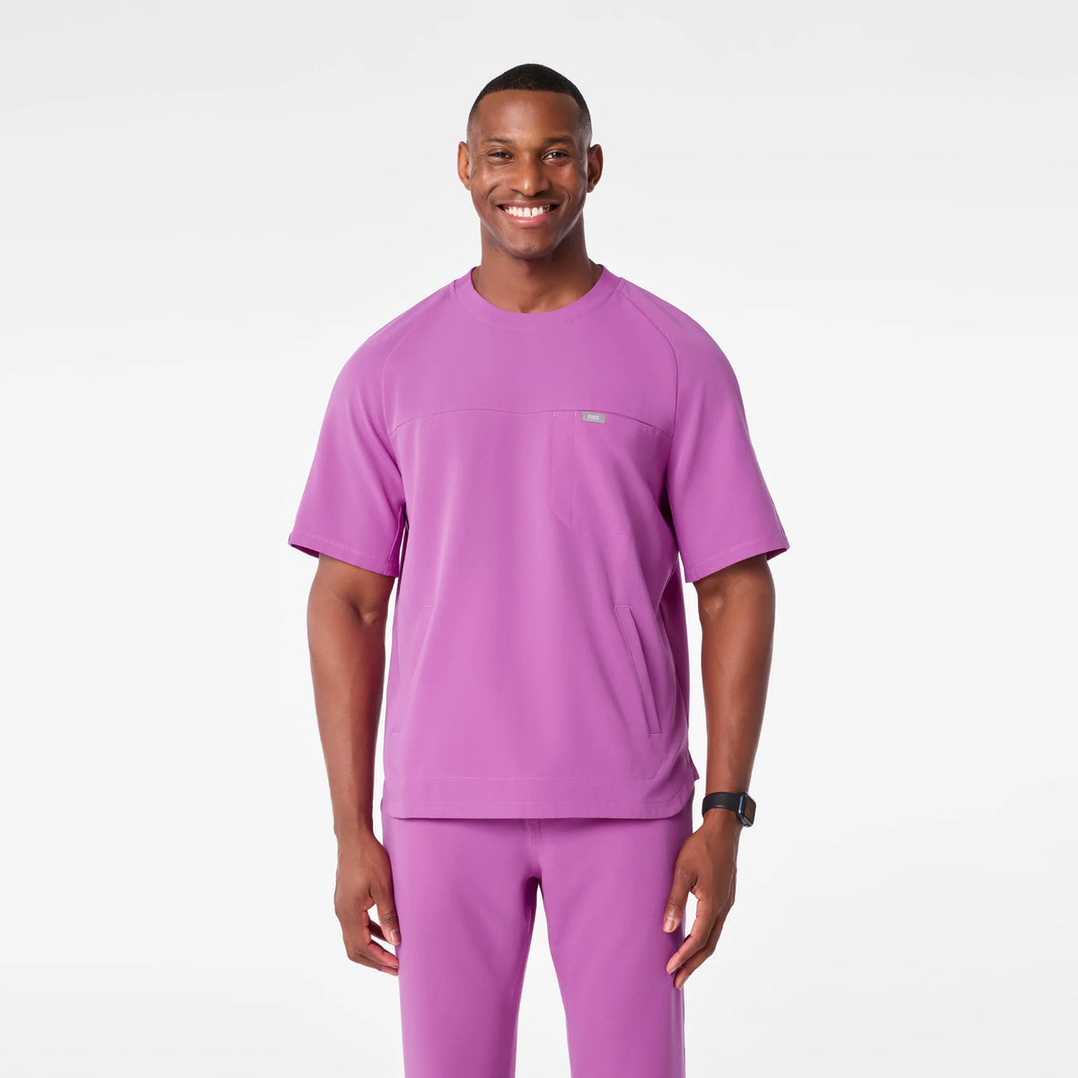 Colmar Crewneck Scrub Top