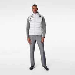 Metallic Puffer Vest
