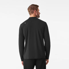 Dawes ¼ Zip Long-Sleeve Scrub Top