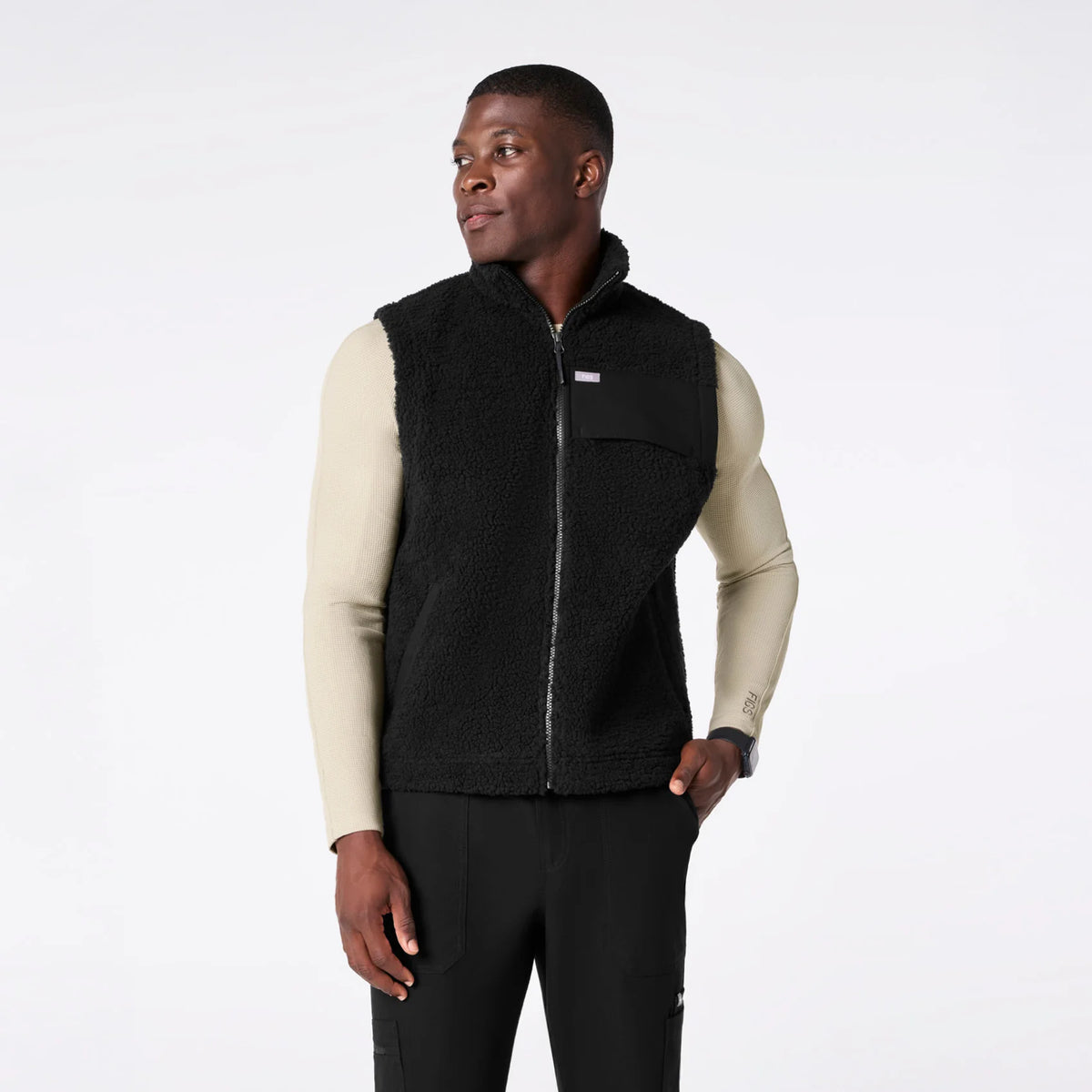 High-Pile Fleece Vest