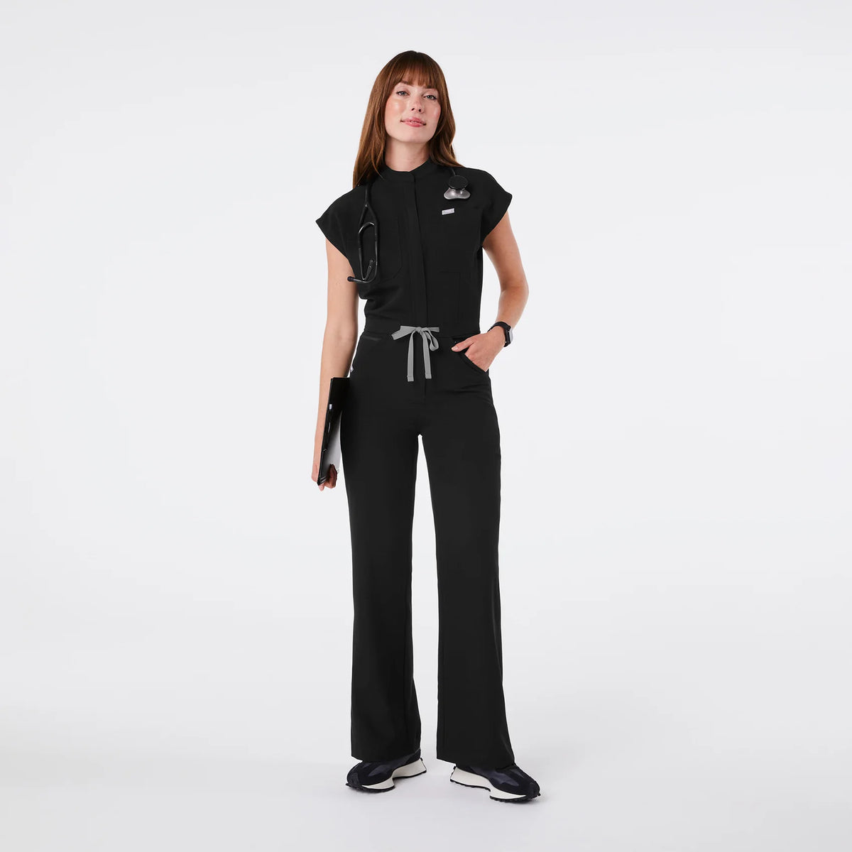 Rafaela Wide-Leg ScrubJumpsuit™