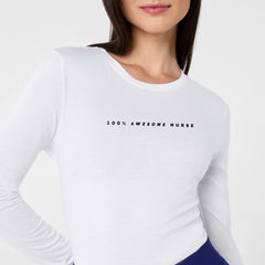 100% Awesome Long-Sleeve Underscrub