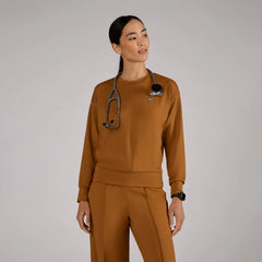 Cornelia Long-Sleeve Scrub Top